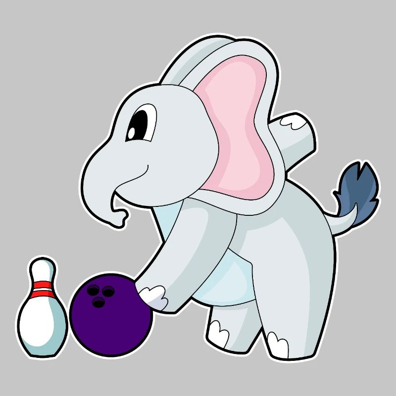 Elephant Bowling Bowling Ball Pin