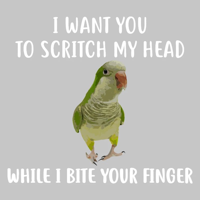 Parrot Head-Scratch Demands Tee