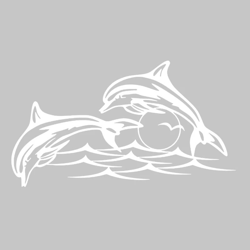 Les dauphins blancs