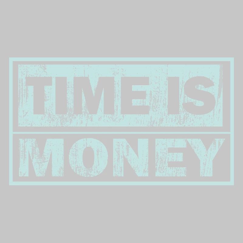 Le temps, c’est de l’argent – texte bloc en difficulté