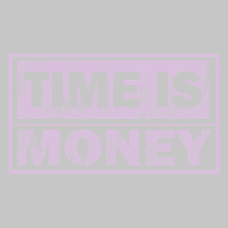 Time is money Neon panel