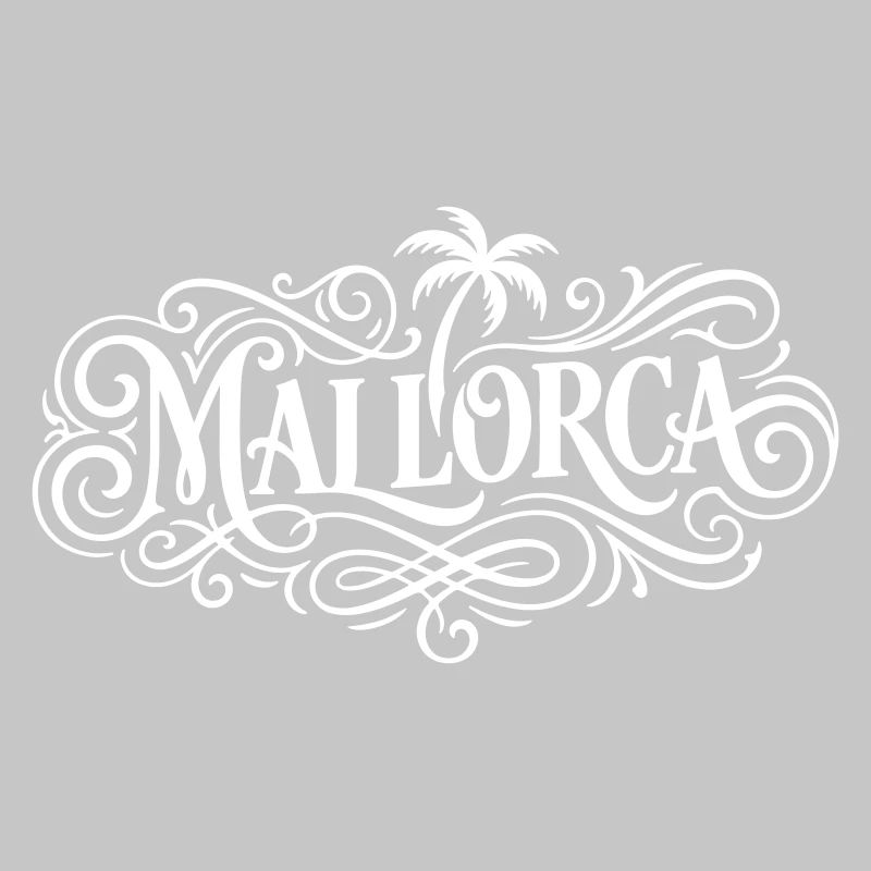 Mallorca lettering