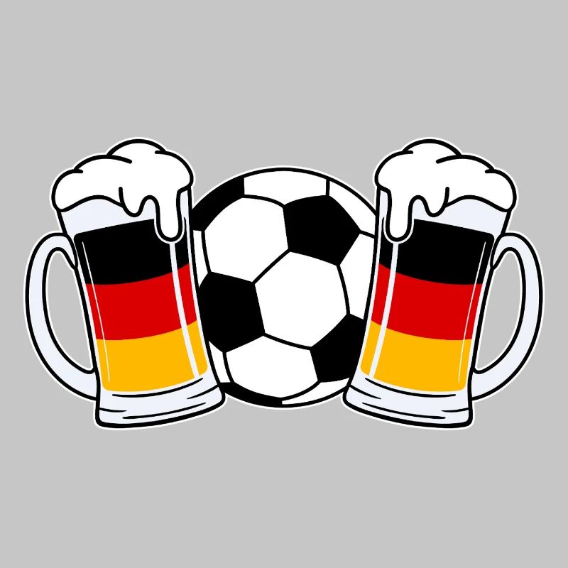 Fussball Deutschland Bier