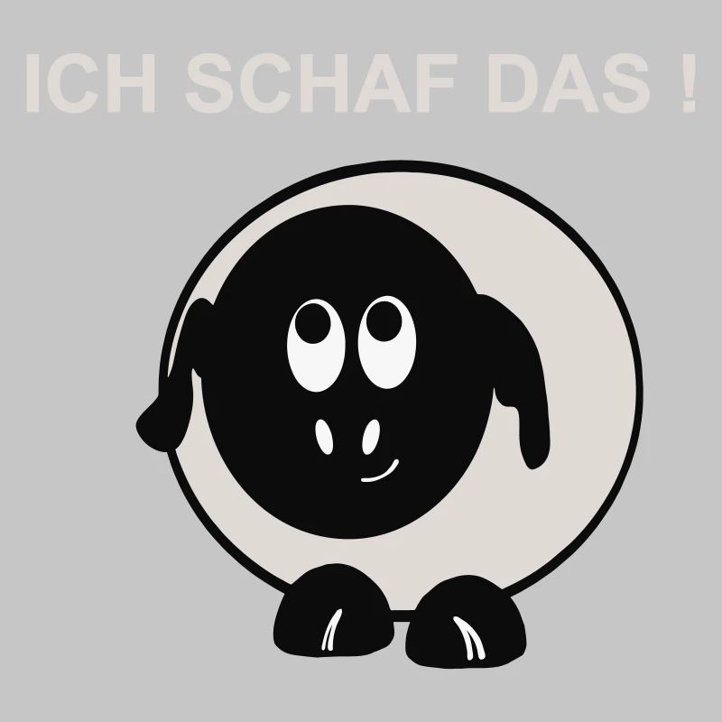 Ich schaff das Schaf Motiv