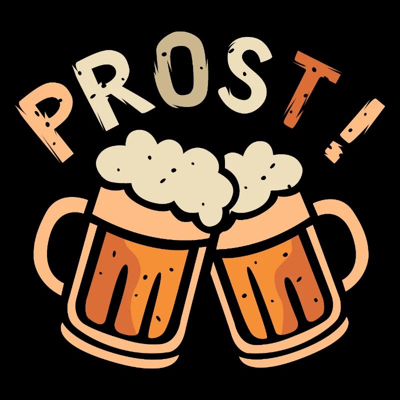 Prost Bierkrug Cheers Design