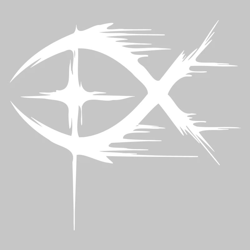 Jesus Fish+Cross Modern