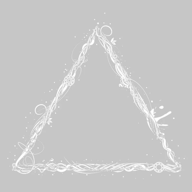 triangle blanc