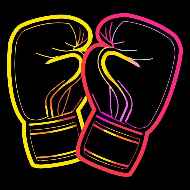 Dessin de gants de boxe