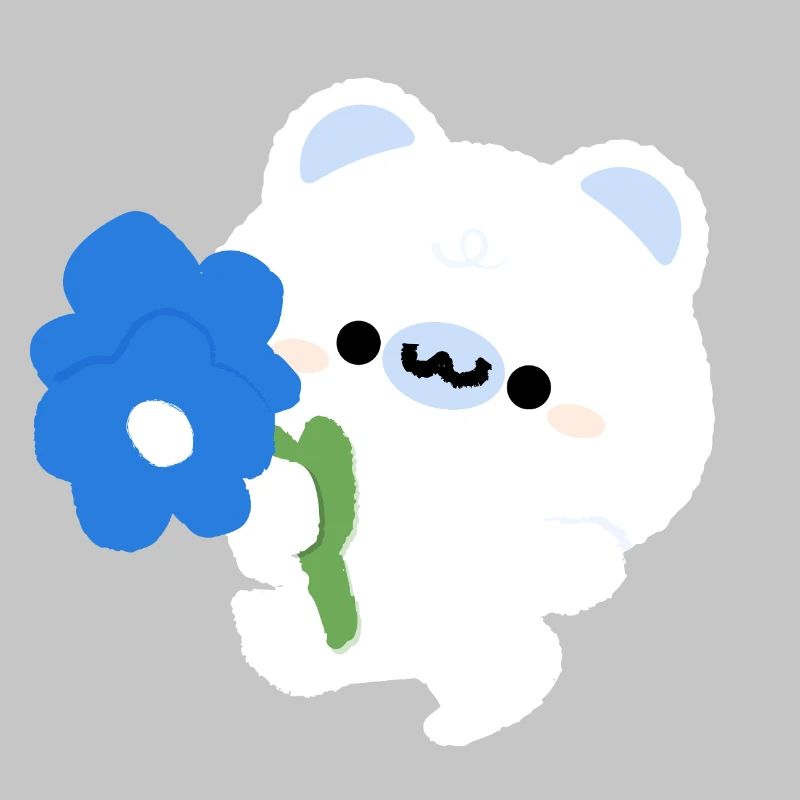 Romantischer Eisbär