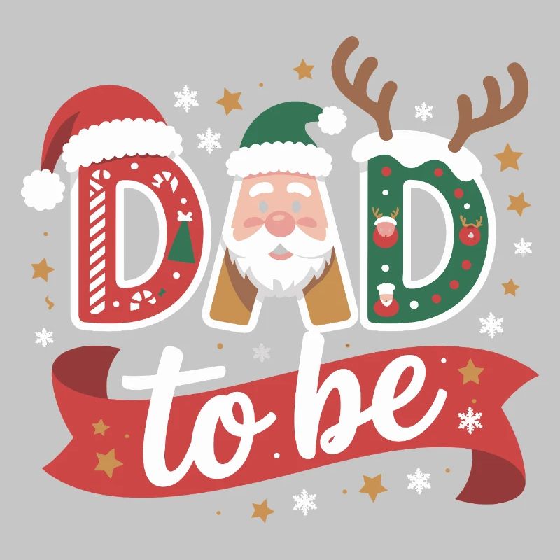 Futur papa Design de Noël