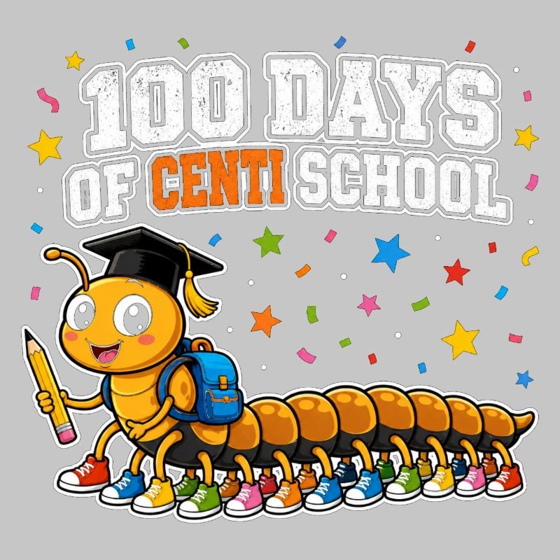 Centipede 100 jours d’école Cent jambes