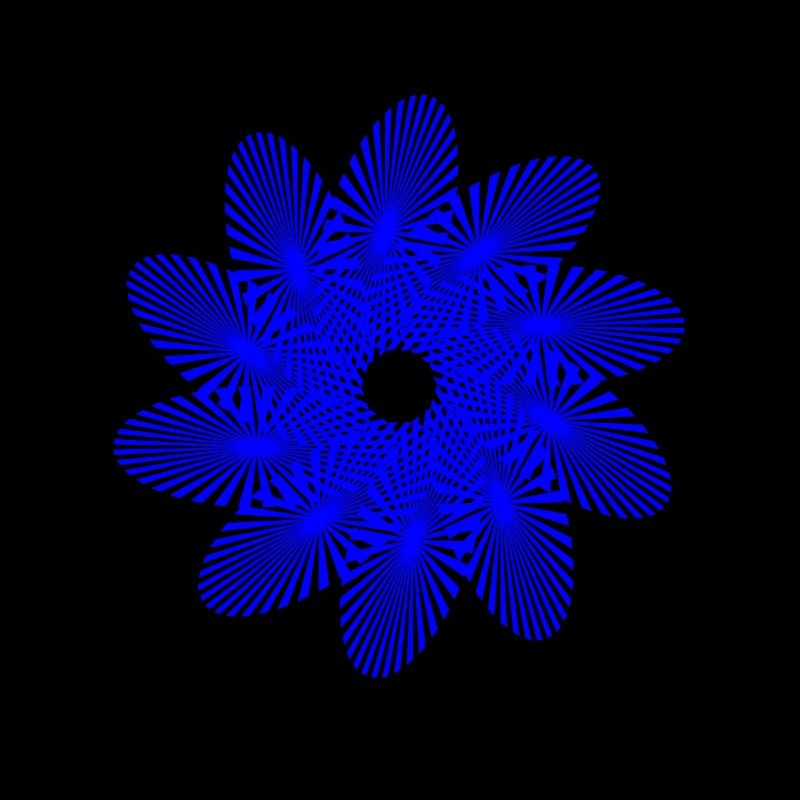 Mandala | Rayons de soleil | Modèle