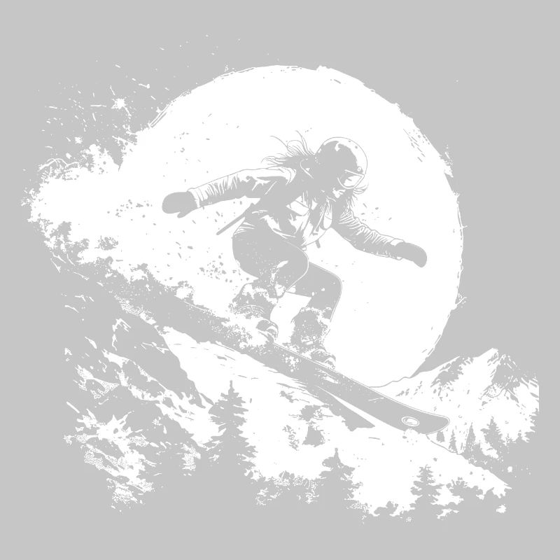 Snowboarder Sketch