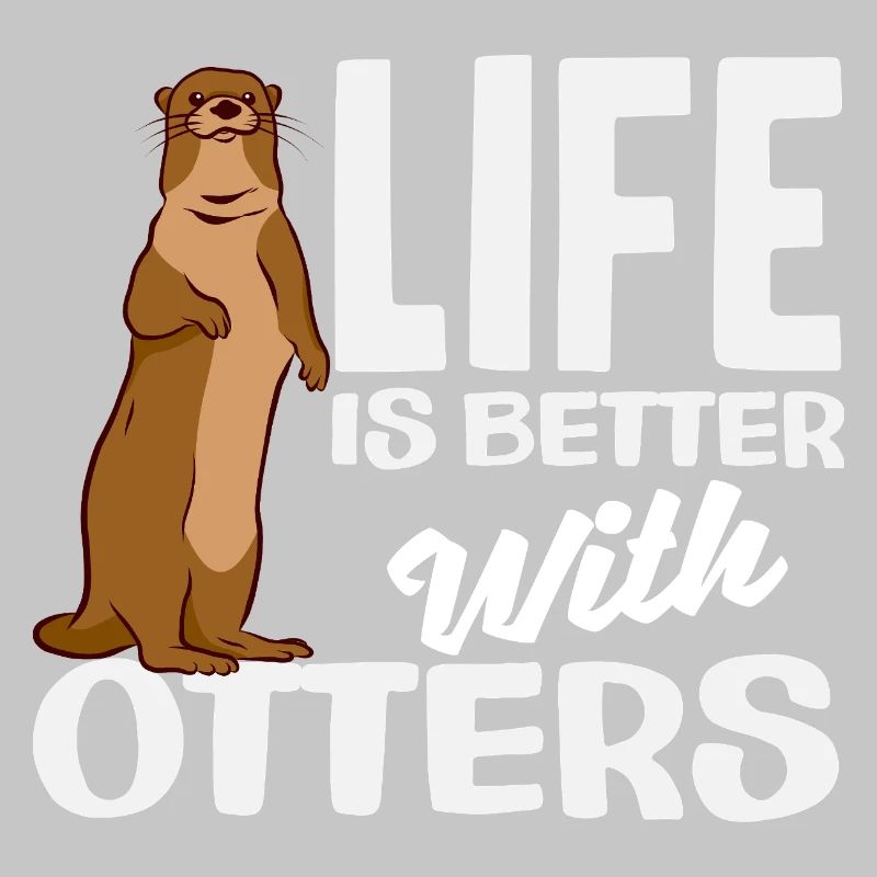 Sea otters live better