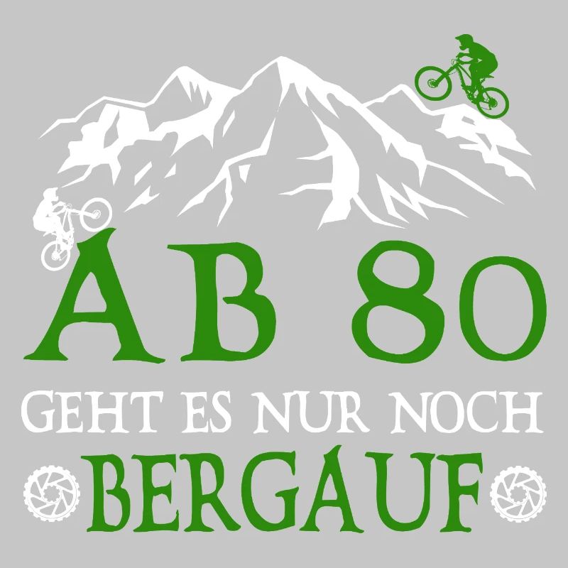 From 80 onwards, it's all uphill Bikers
