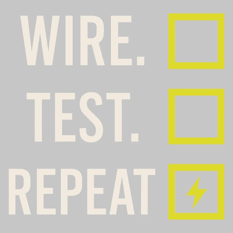 Apprentice electrician, student in the electrical trade