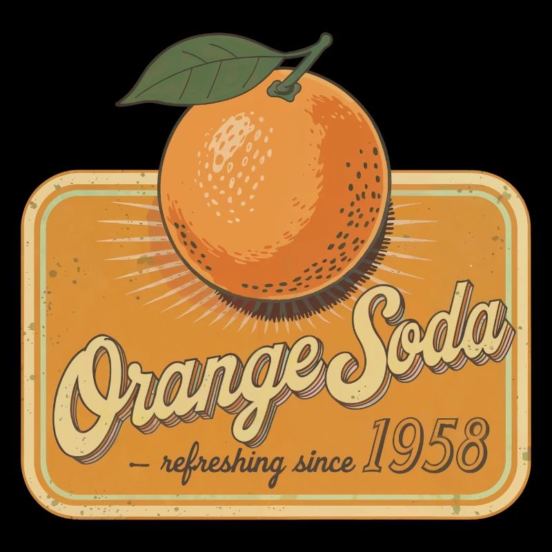 Retro Orange Soda – Since 1958