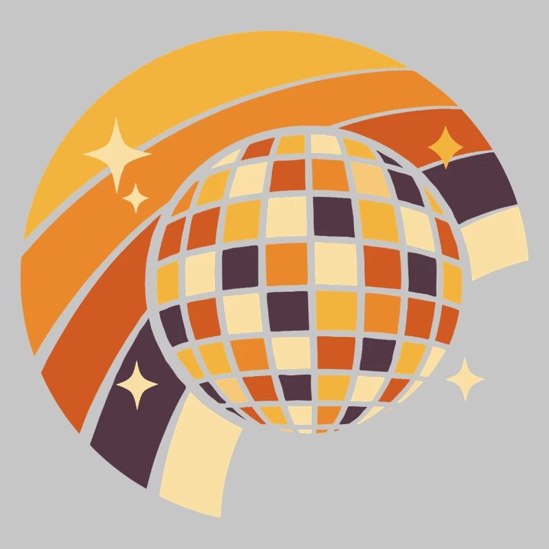 Disco Ball Retro Party 80s Gift