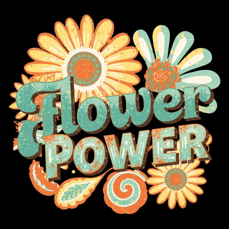 Flower Power Retrogo