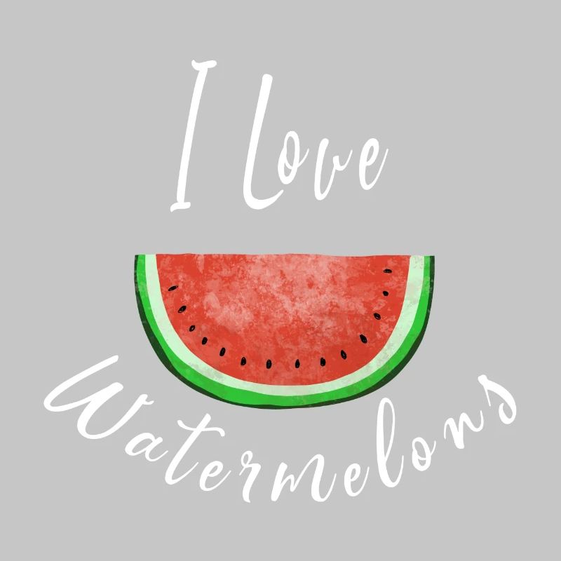 J'aime Pastèques - Watermelon - Fruit
