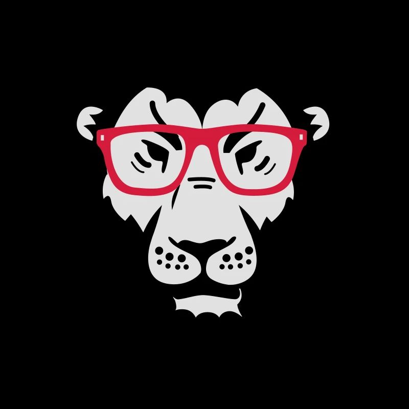 lion Löwe Gläser