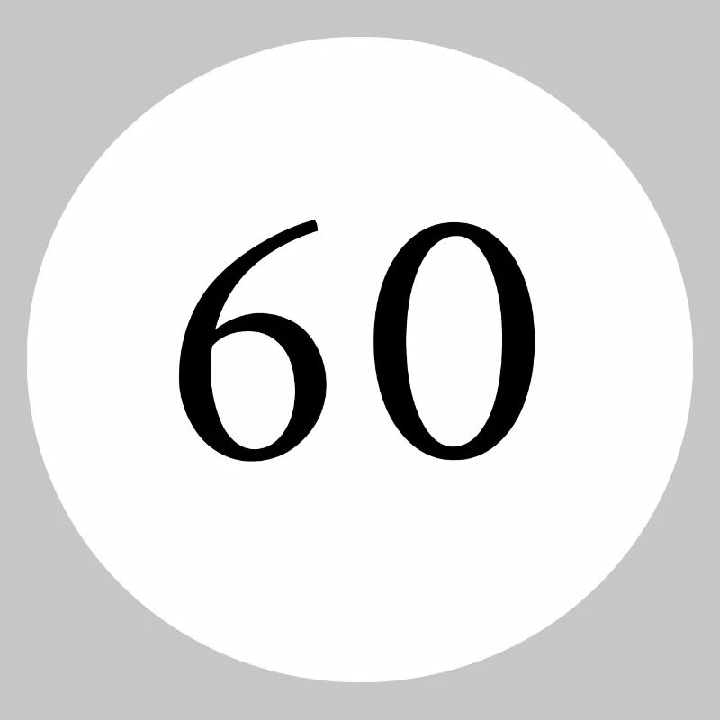 60th Birthday 60th Anniversary Template Pattern