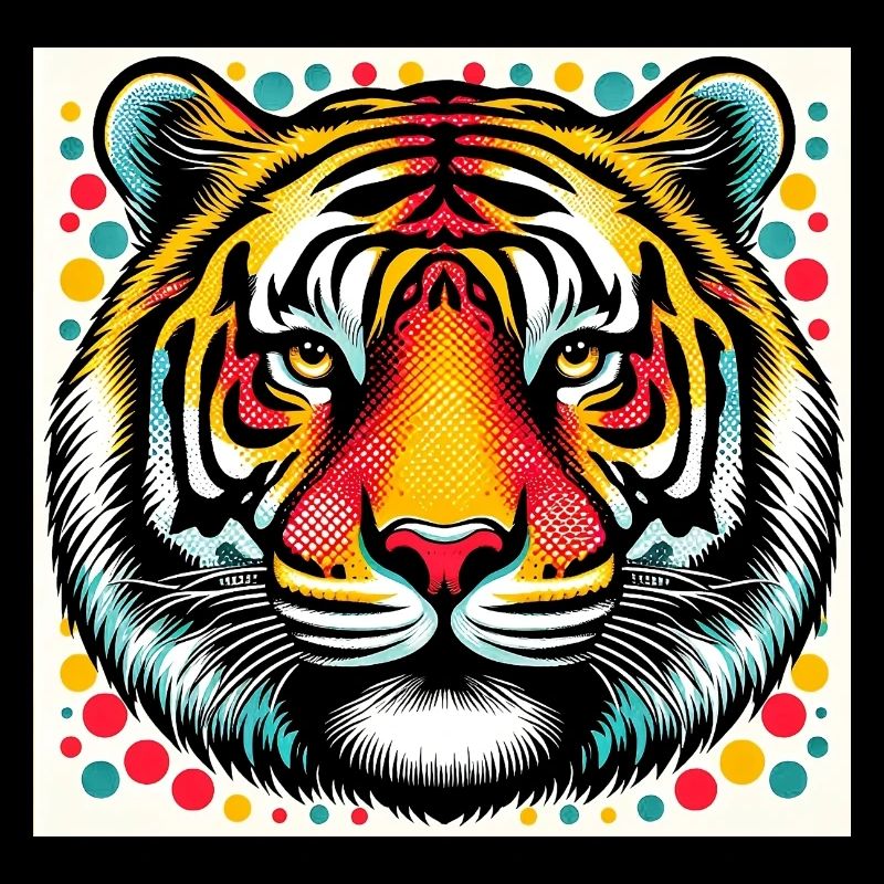 Tiger Pop Art