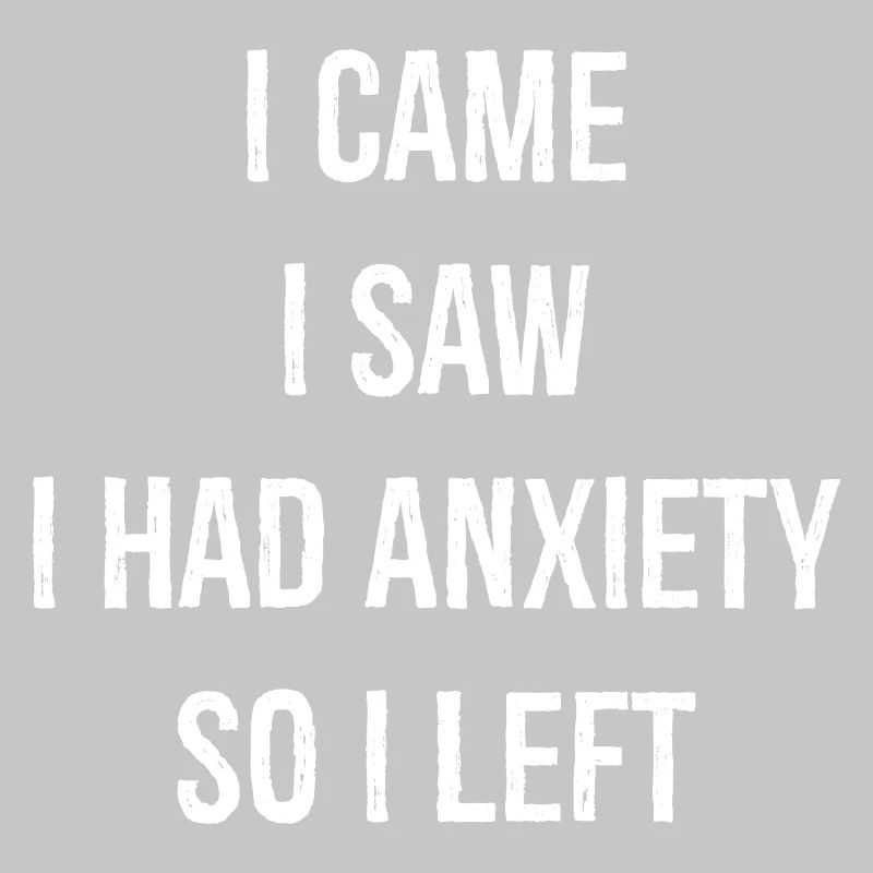 Je suis venu, j’ai vu que j’avais de l’anxiété alors je suis parti