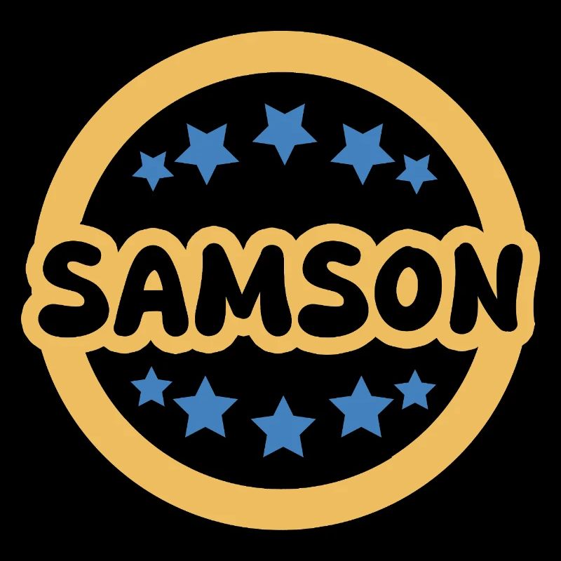 Galactic Sampson Lettering for Samson