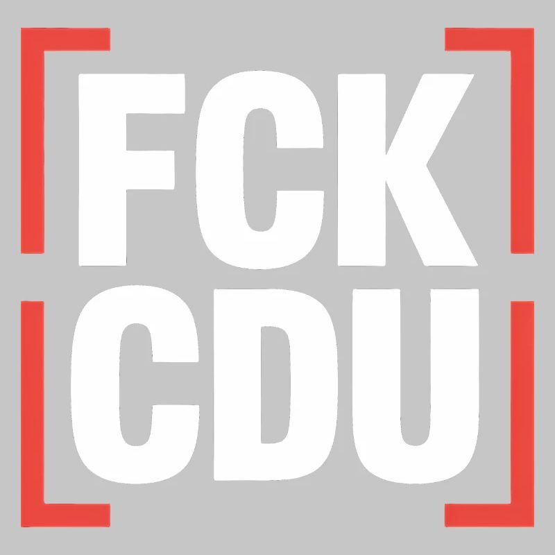 FCK CDU - Logo anti-CDU/CSU