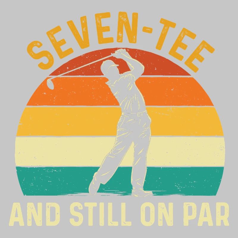 Sieben Abschlag immer noch auf Par 70. Golf-Geburtstag