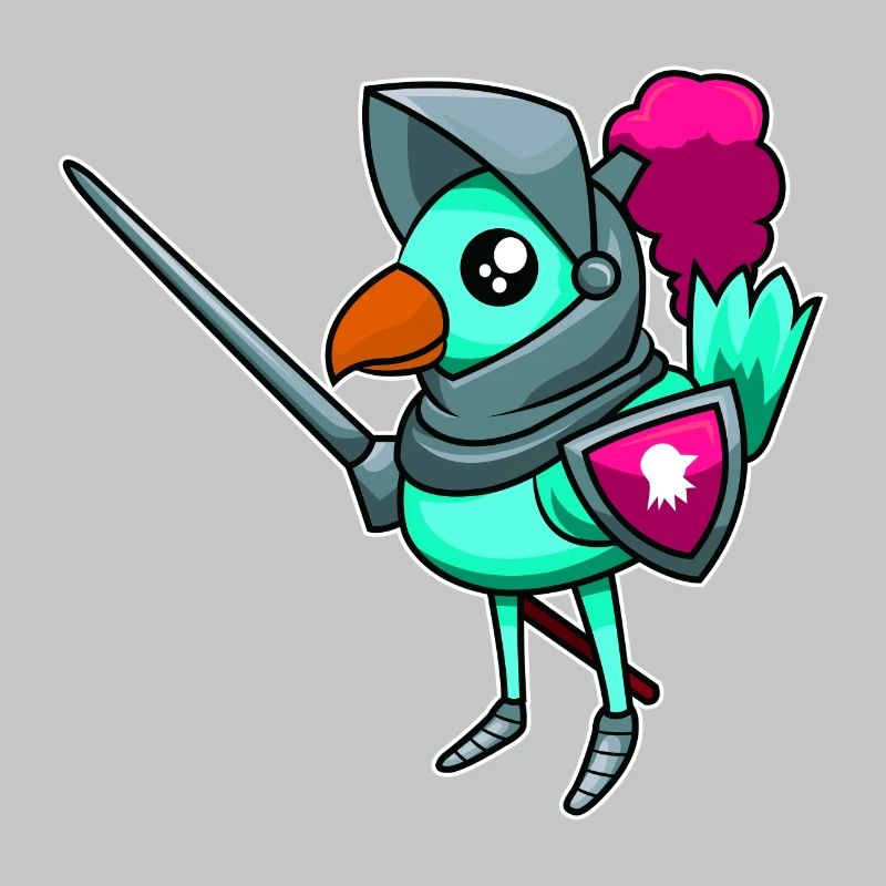 Ritterlicher Vogel