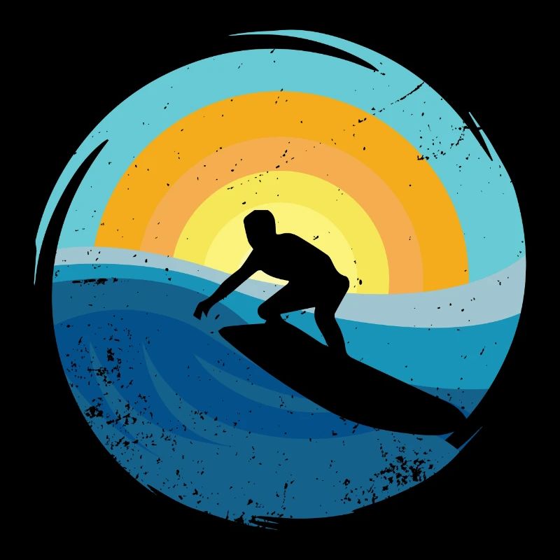 Surfer - Surfboard