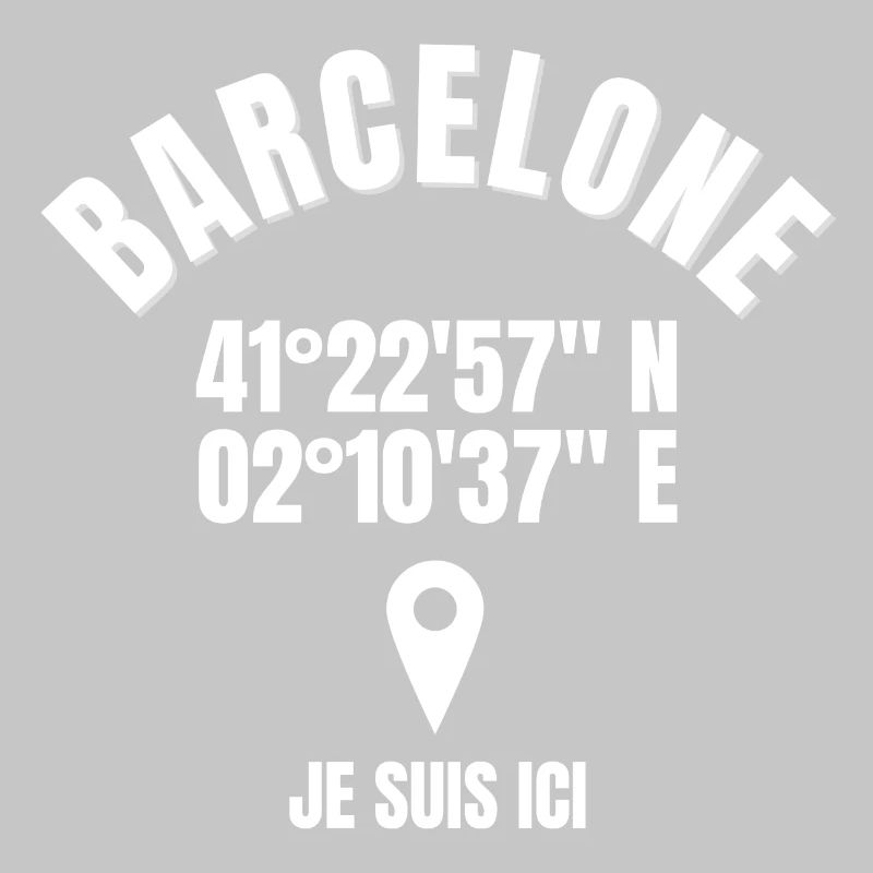 Barcelone, Espagne, je suis espagnol