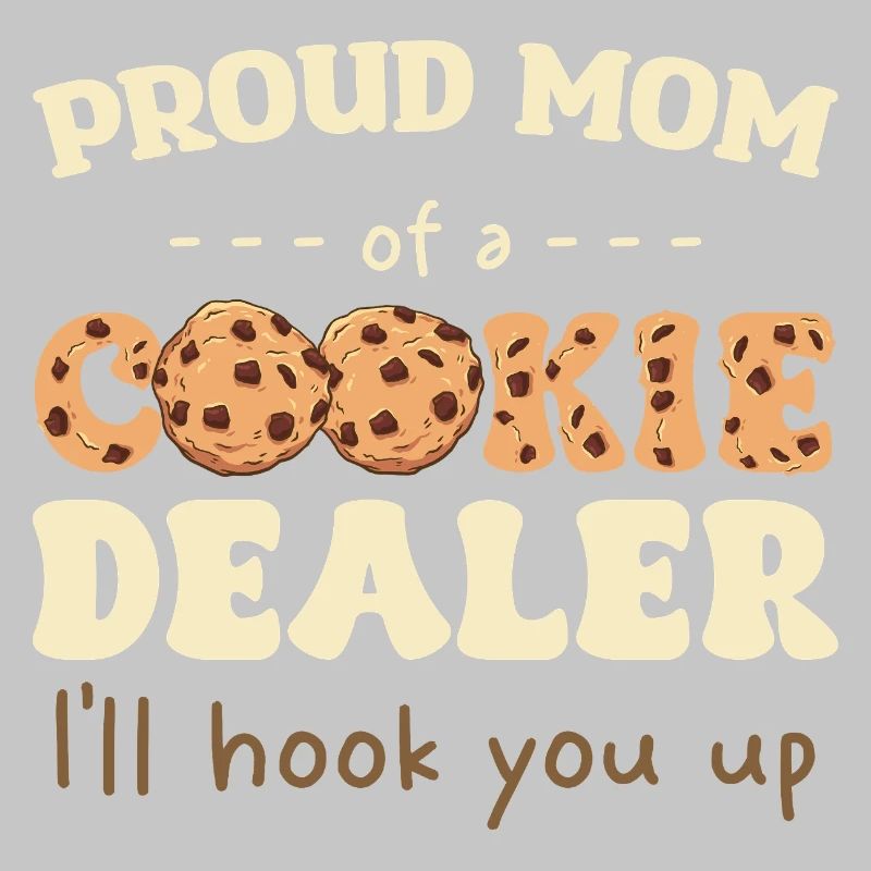 Fière maman d’un vendeur de biscuits