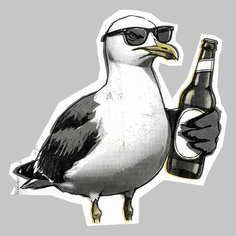 Möwe Bier Küste