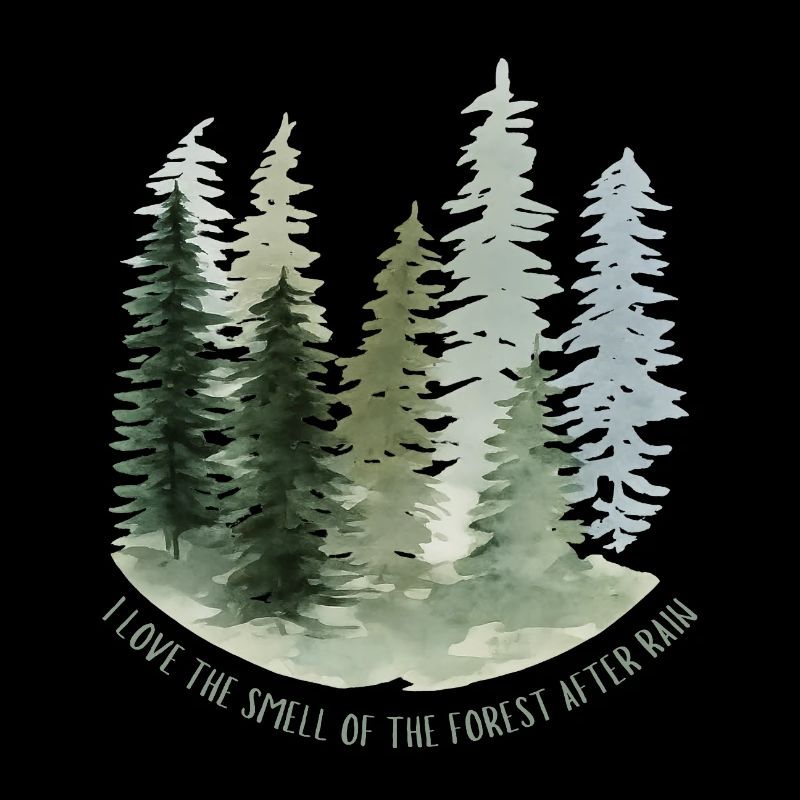 L’odeur de la forêt après la pluie
