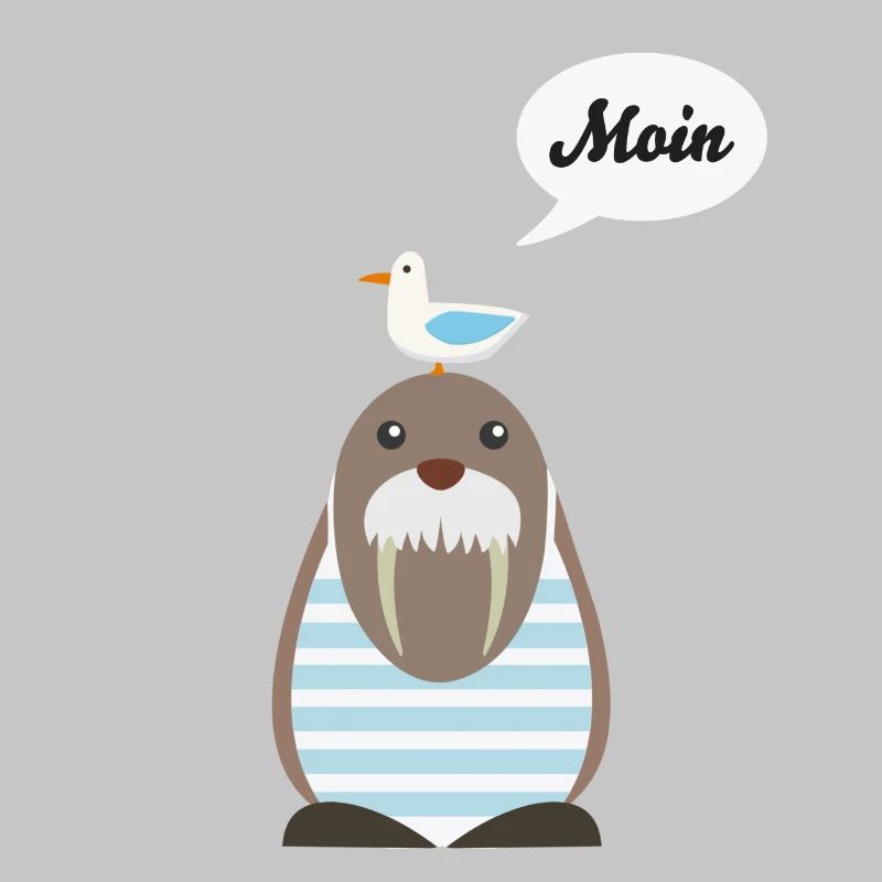 Moin, Seelöwe, Möwe