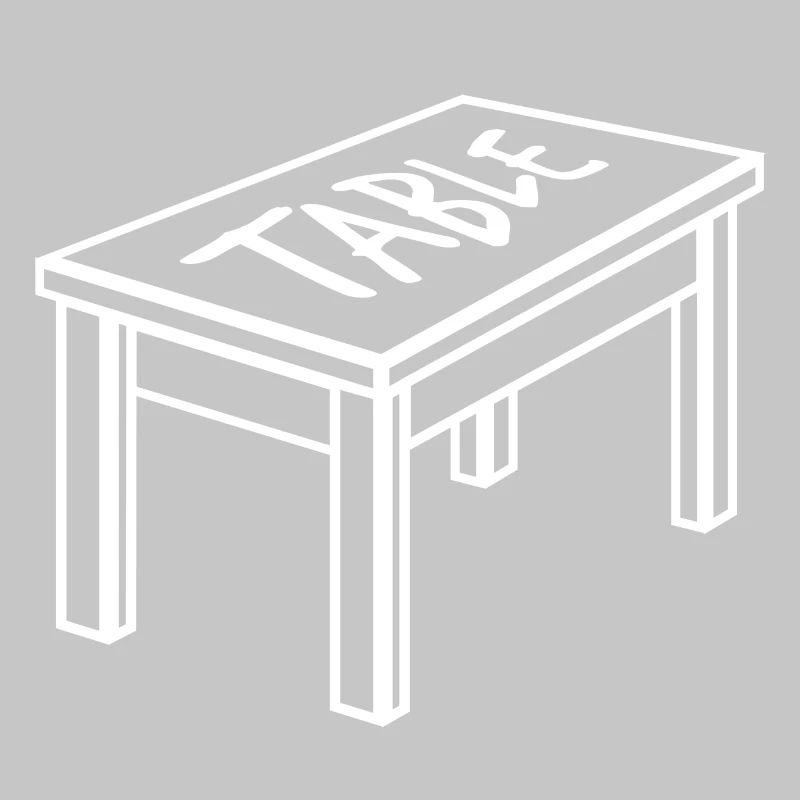 Table dining table furniture object carpenter