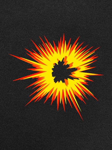Explosion Star Flame