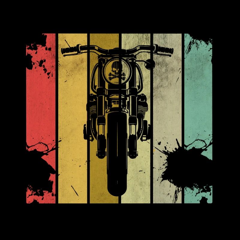 Motorrad Biker Retro