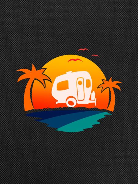 Camper camping