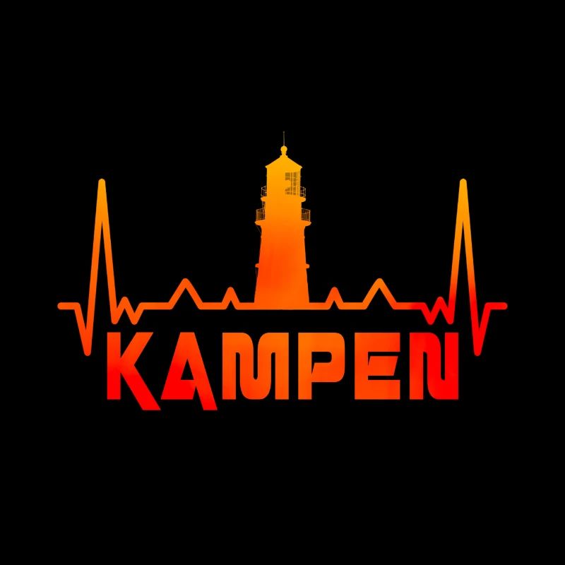 Conception du phare de Kampen / idée cadeau