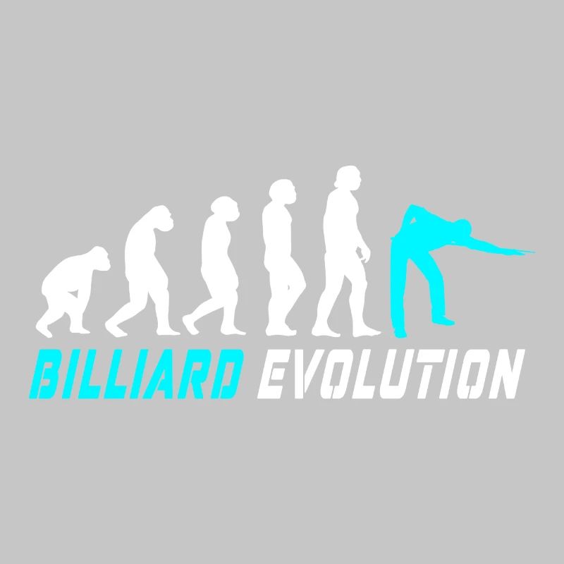Billard Evolution Design / Geschenkidee