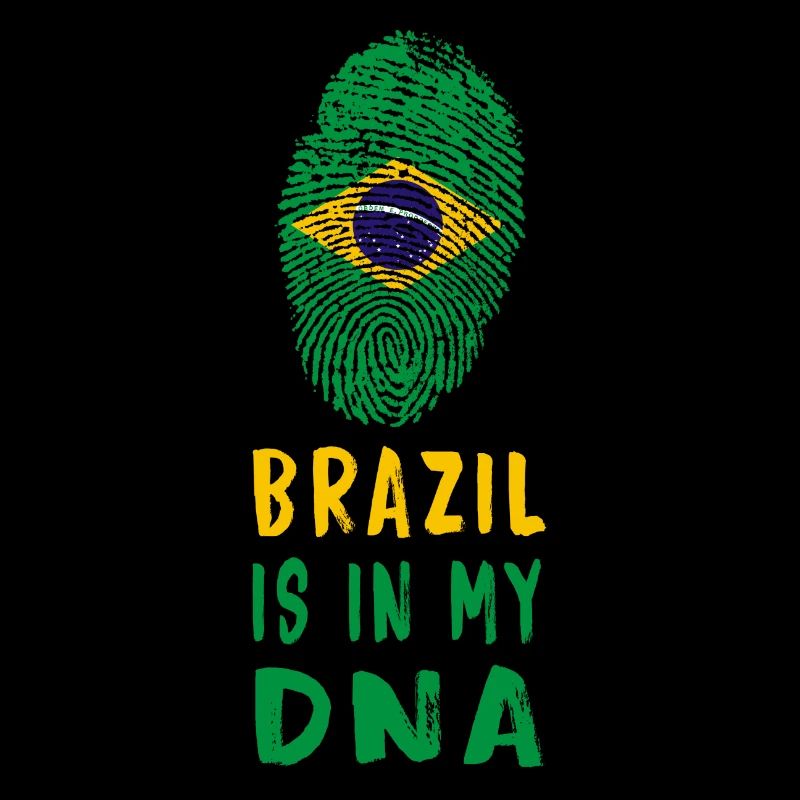 Le Brésil est dans mon ADN design / idée cadeau