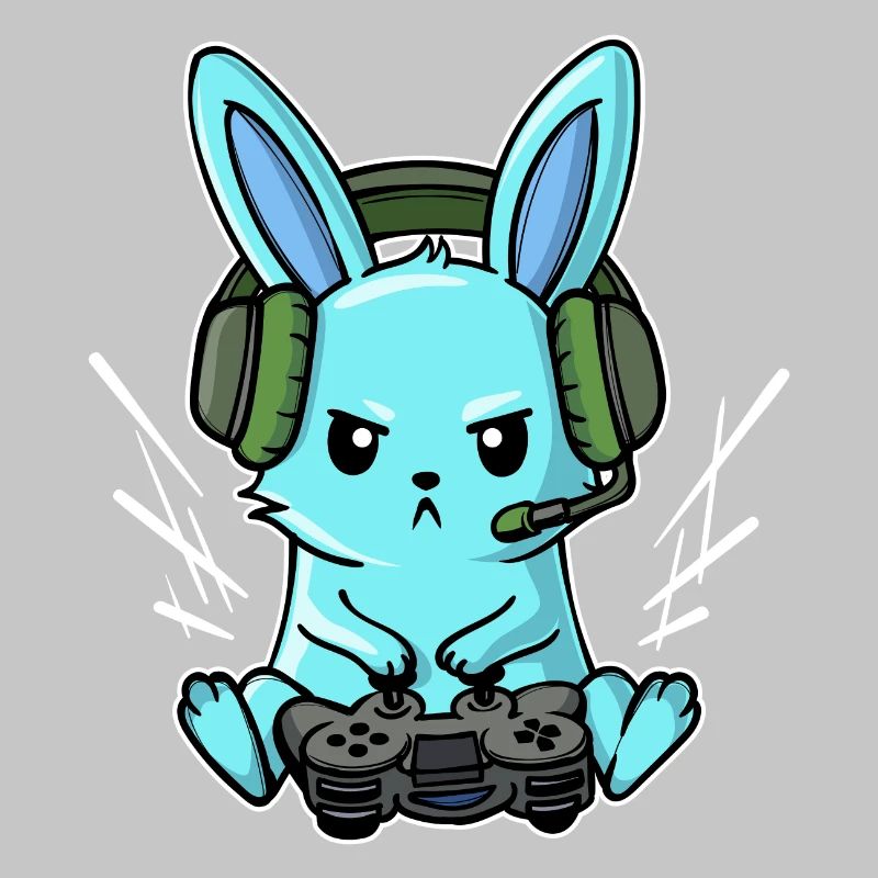 Gamer Headset Controller Joystick Zocker