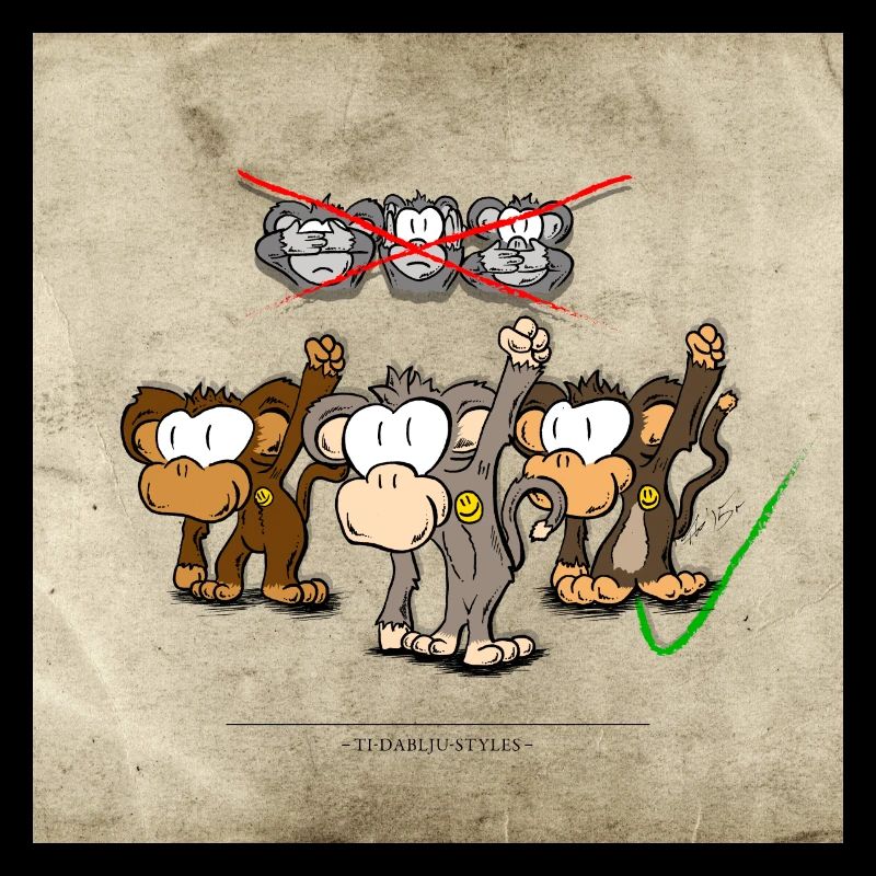 Les singes de la contestation