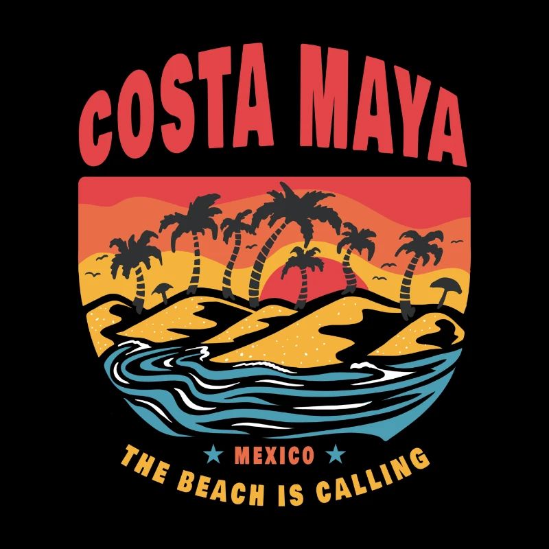 Costa Maya Mexiko Beach