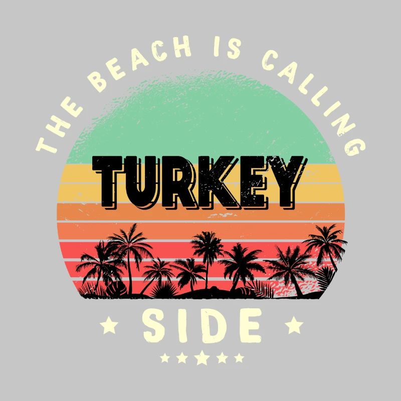 Design de plage Side Turkey