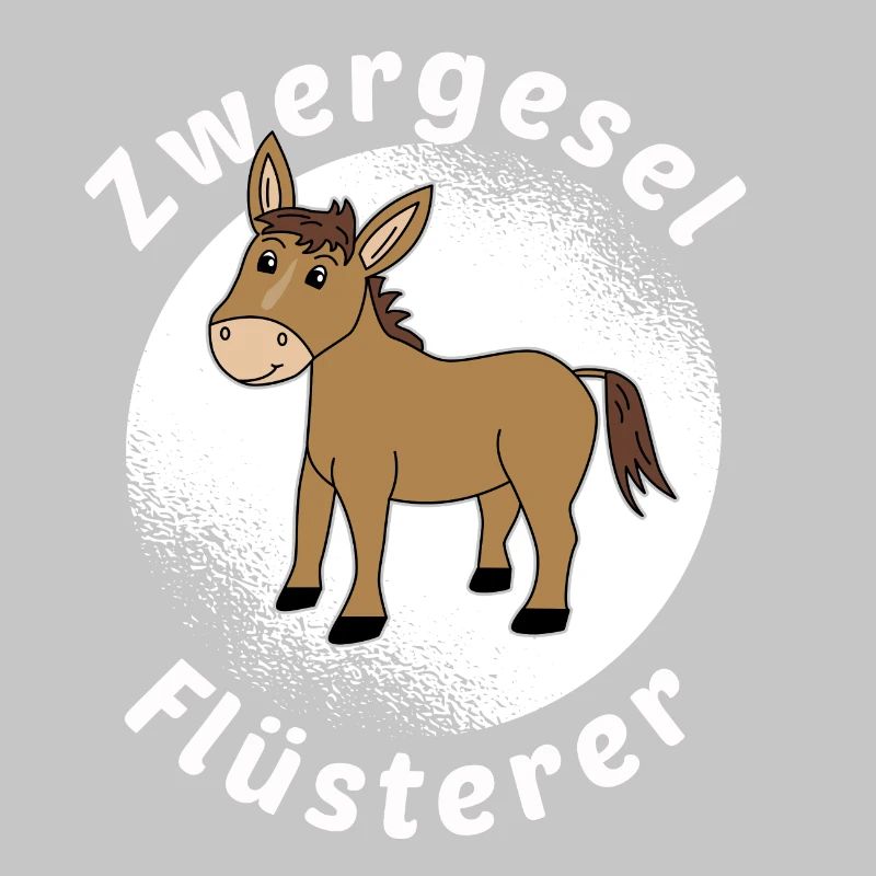 Zwergesel Flüsterer Miniesel Esel Muli Geschenk